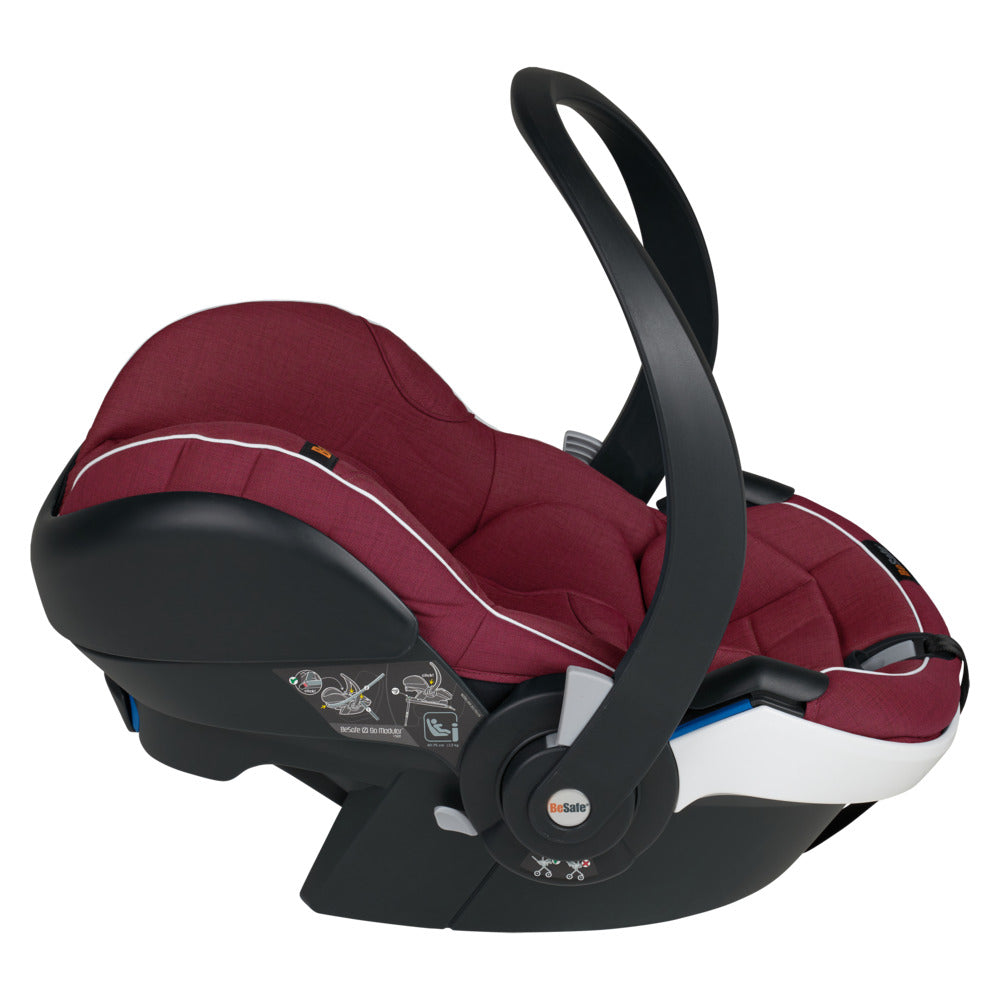 BeSafe iZi Go Modular X1 i-Size (Rear Facing) Burgandy Melange
