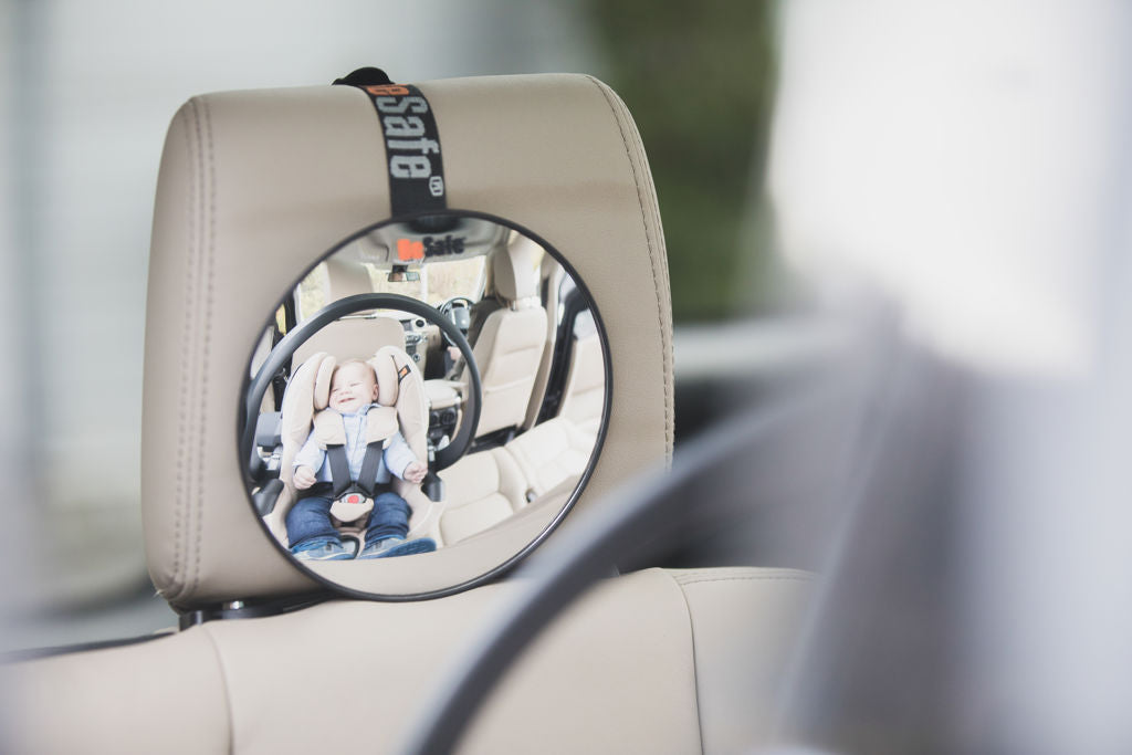 BeSafe Baby Mirror - Secure Rear Facing Seat Monitoring, Black