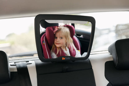 BeSafe Baby Mirror - Secure Rear Facing Seat Monitoring, Black